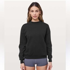 Lululemon Chill On Black Pullover Sweatshirt